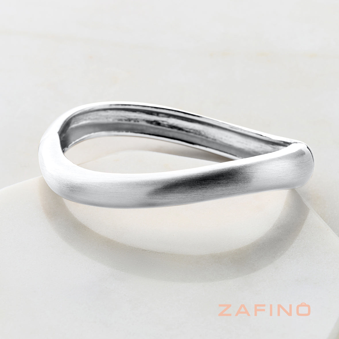 ZAFINO NARA BRUSHED BRACELET SILVER