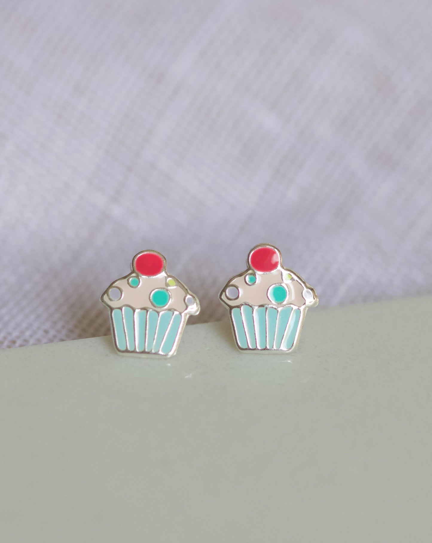 Cupcake studs