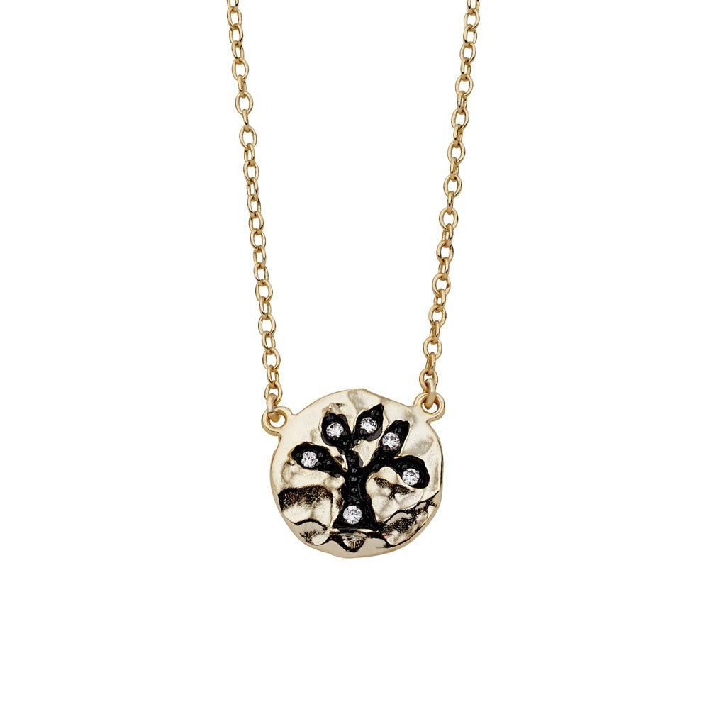 ‘tree of life’ gold necklace