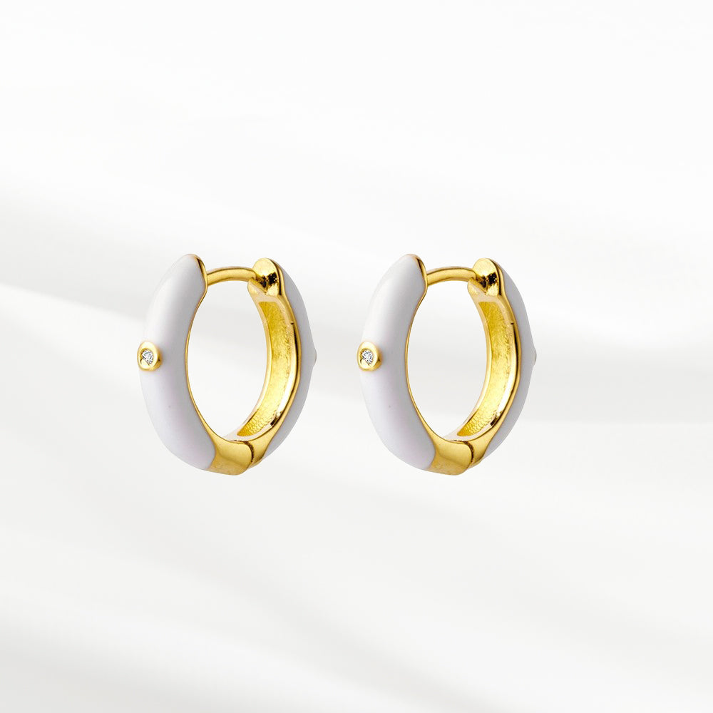 Lily Earring White