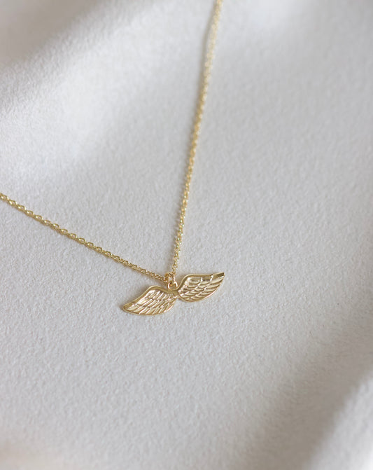 Angel wing necklace