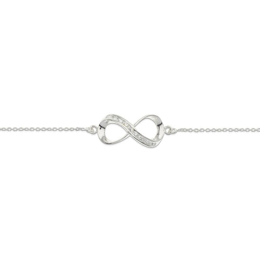 Infinity bracelet 925 sterling silver