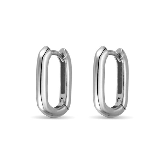 Tess Sterling Silver Oval Earring